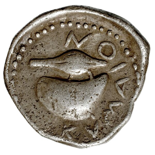 Cumae Historia Numorum Italy 532, реверс, bnf-iris