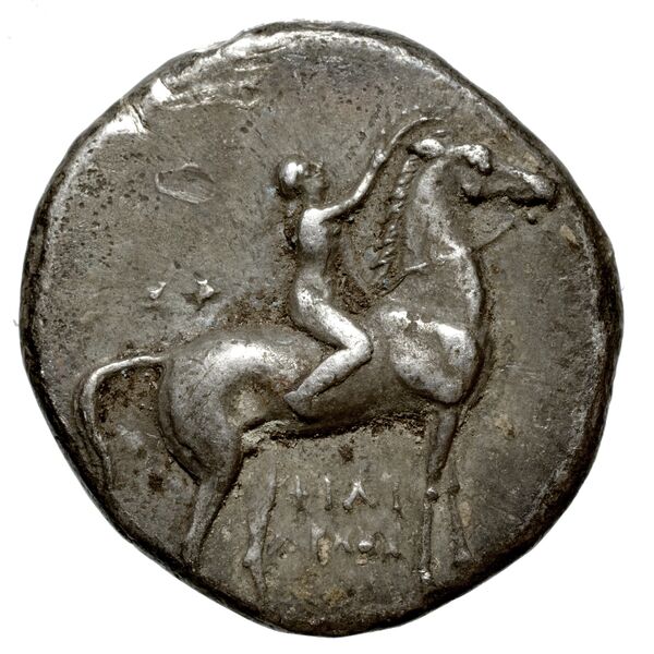 obverse Taras Historia Numorum Italy 960