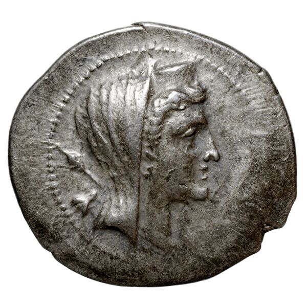Brettii Bruttium Historia Numorum Italy 1969-1970, аверс, bnf-iris