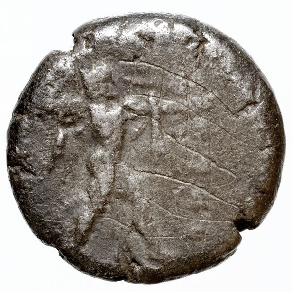 Poseidonia Historia Numorum Italy 1114, аверс, bnf-iris