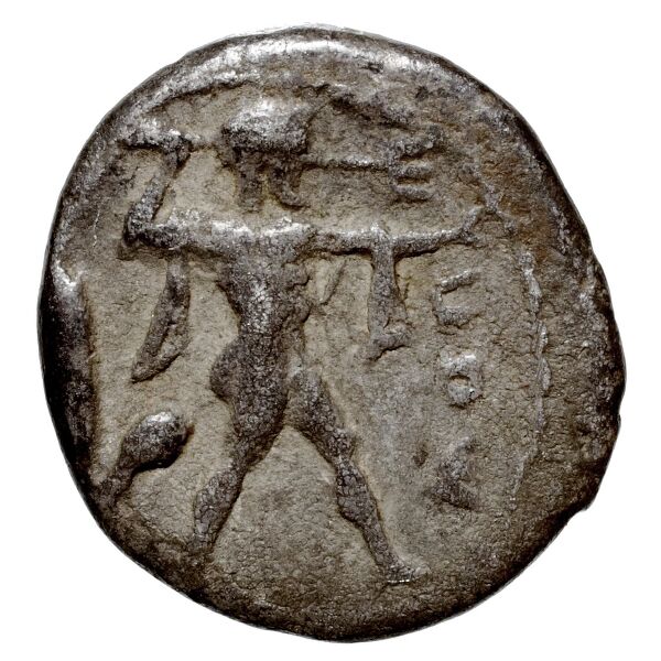 Poseidonia Historia Numorum Italy 1119, аверс, bnf-iris