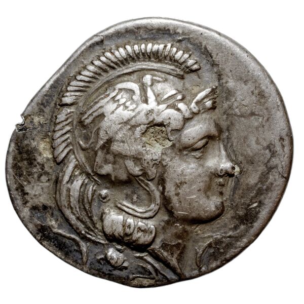 Velia Historia Numorum Italy 1283-7, аверс, bnf-iris