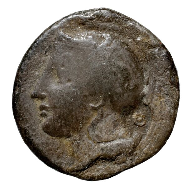 Velia Historia Numorum Italy 1283-7, аверс, bnf-iris