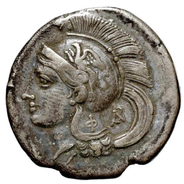 аверс Velia Historia Numorum Italy 1316-7
