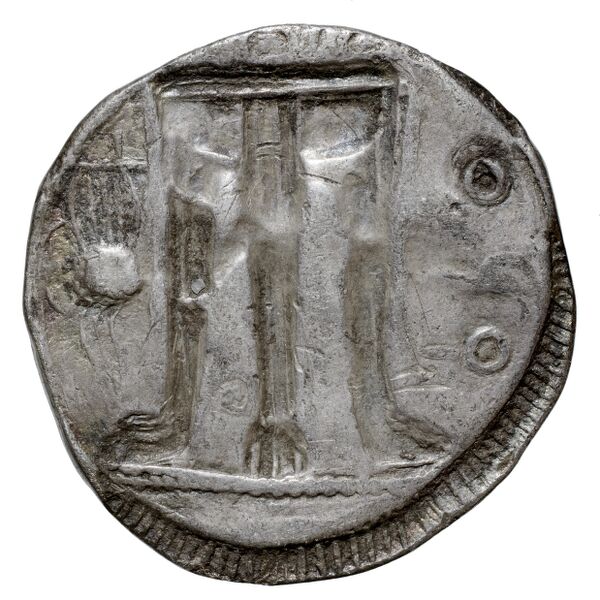 Croton Historia Numorum Italy 2085-94, реверс, bnf-iris