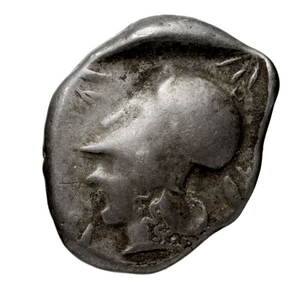 Corinth Calciati 1990 Period II Class I-III, реверс, bnf-iris