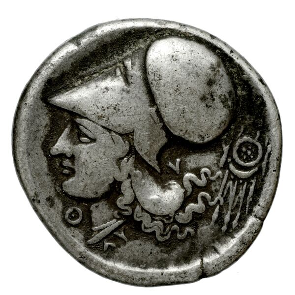 Thyrrheium Calciati 1990 1-25, реверс, bnf-iris