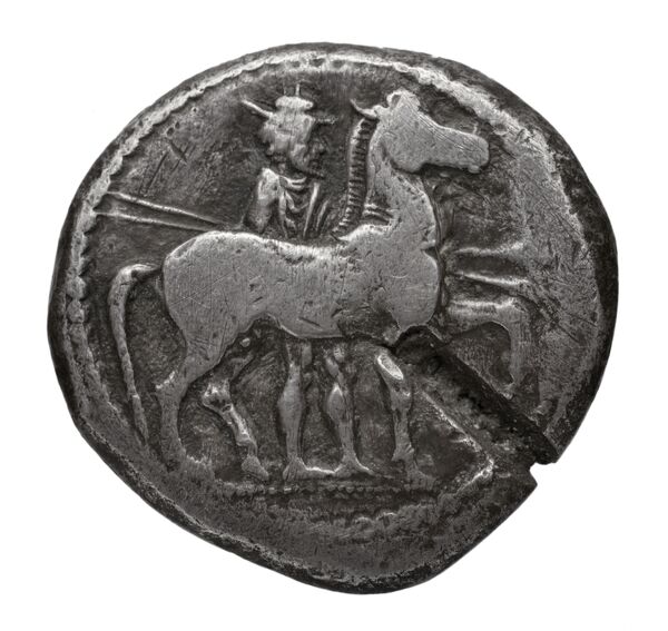 Alexander I of Macedon Aegae, Macedon SNG ANS 1; 6, аверс, bnf-iris