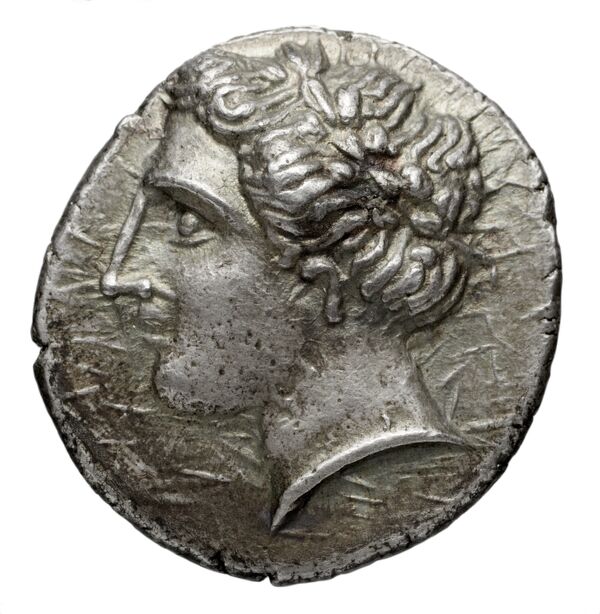 Damastium May 1939 Group VII tetradrachms, аверс, bnf-iris