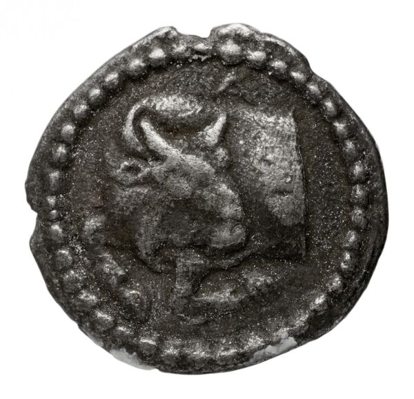 Acanthus Tselekas 1996 Period D-F, T15-62, аверс, bnf-iris