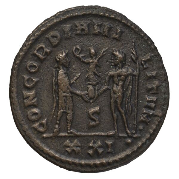 RIC V Diocletian 607, реверс, bnf_ocre