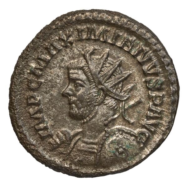 RIC V Diocletian 458, аверс, bnf_ocre