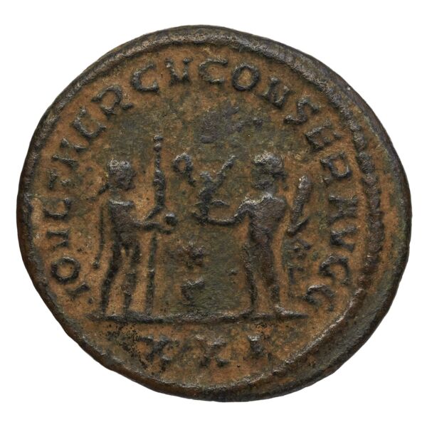 RIC V Diocletian 323, реверс, bnf_ocre