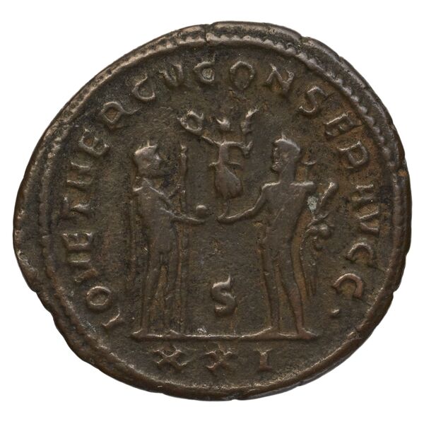RIC V Diocletian 323, реверс, bnf_ocre