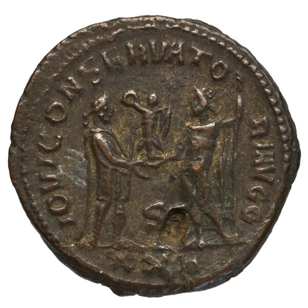 RIC V Diocletian 325, реверс, bnf_ocre