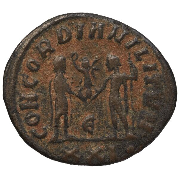 реверс RIC V Diocletian 607