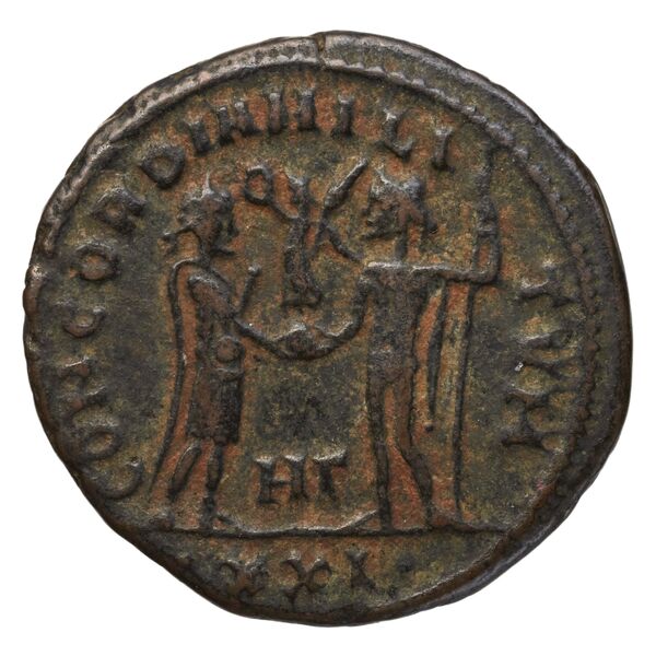 реверс RIC V Diocletian 595