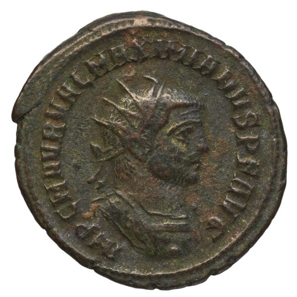 RIC V Diocletian 622, аверс, bnf_ocre