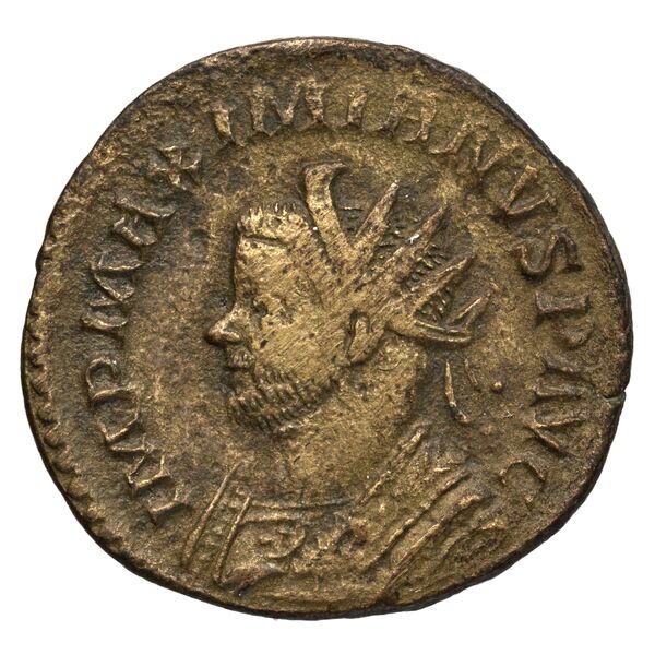 RIC V Diocletian 398, аверс, bnf_ocre