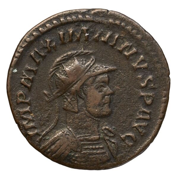 RIC V Diocletian 398, аверс, bnf_ocre