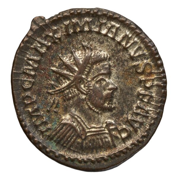 RIC V Diocletian 396, аверс, bnf_ocre