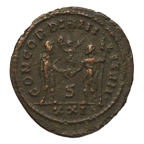 RIC V Diocletian 607, реверс, bnf_ocre