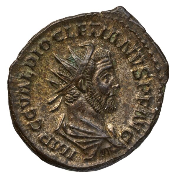 аверс RIC V Diocletian 77
