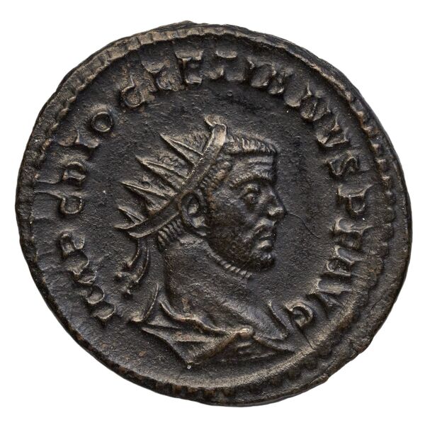 RIC V Diocletian 53, аверс, bnf_ocre