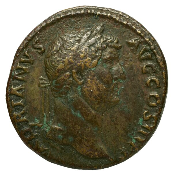 RIC II, Part 3 (second edition) Hadrian 2162, аверс, bnf_ocre