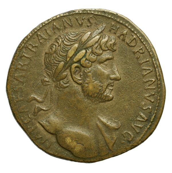 RIC II, Part 3 (second edition) Hadrian 236, аверс, bnf_ocre