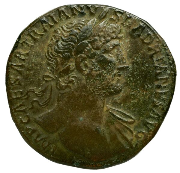RIC II, Part 3 (second edition) Hadrian 254, аверс, bnf_ocre