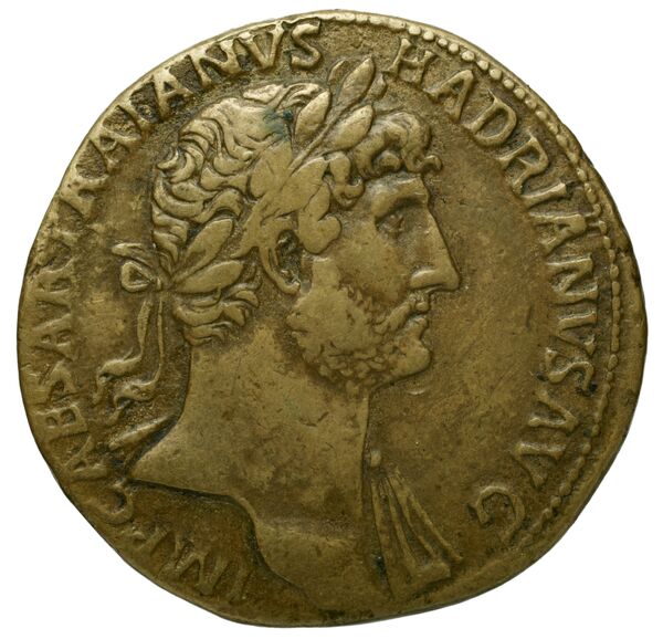 RIC II, Part 3 (second edition) Hadrian 254, аверс, bnf_ocre