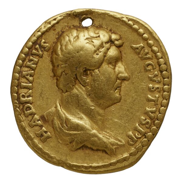 RIC II, Part 3 (second edition) Hadrian 927, аверс, bnf_ocre