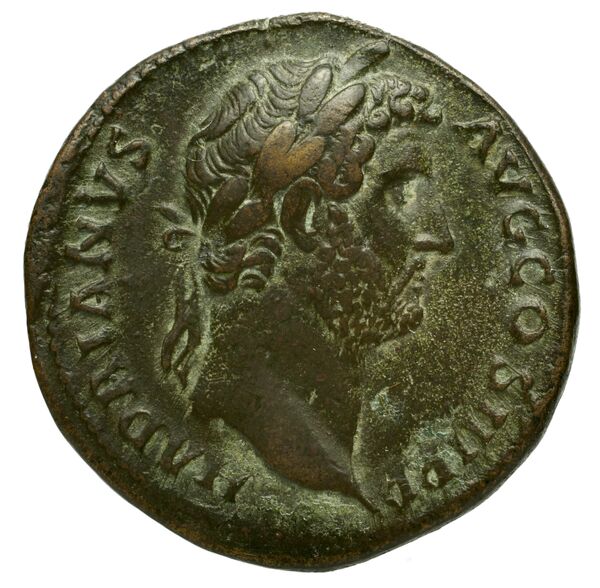 RIC II, Part 3 (second edition) Hadrian 2384, аверс, bnf_ocre