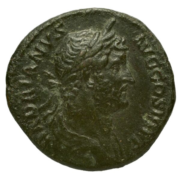RIC II, Part 3 (second edition) Hadrian 1704, аверс, bnf_ocre