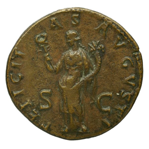 RIC II, Part 3 (second edition) Hadrian 609, реверс, bnf_ocre