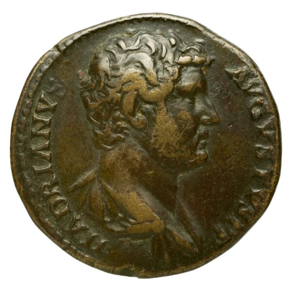 RIC II, Part 3 (second edition) Hadrian 147, аверс, bnf_ocre