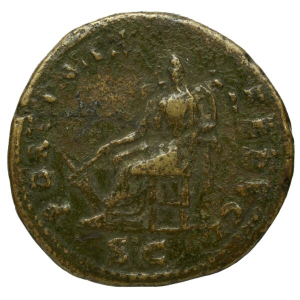 RIC II, Part 3 (second edition) Hadrian 617, реверс, bnf_ocre