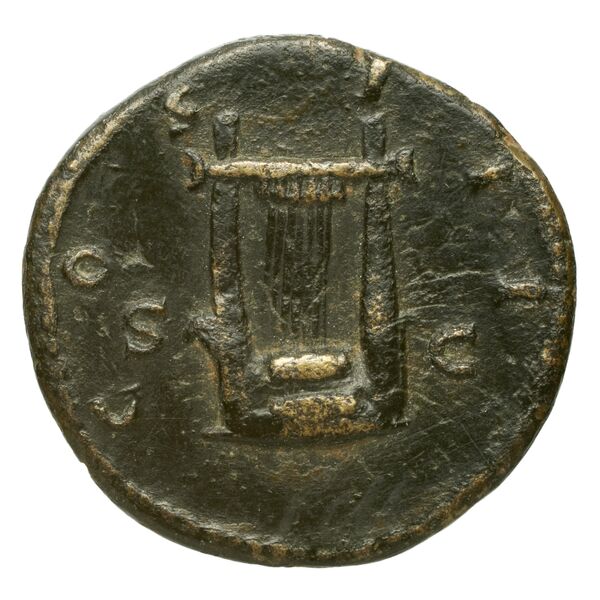 RIC II Hadrian 688 (quadrans), реверс, bnf_ocre