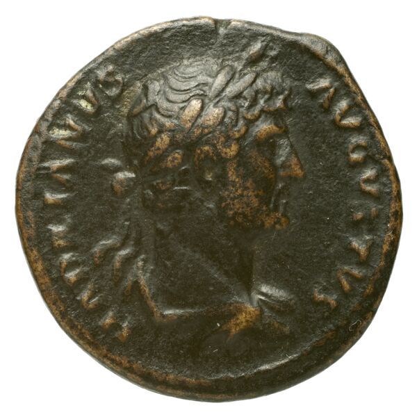 RIC II Hadrian 688 (quadrans), аверс, bnf_ocre