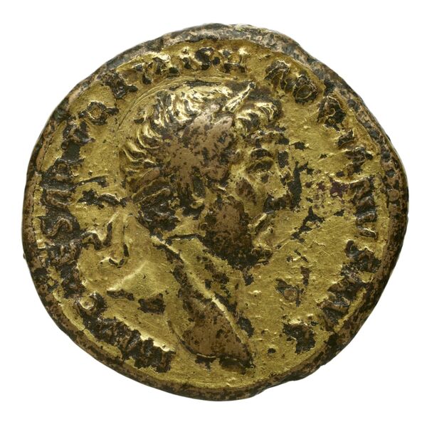 RIC II, Part 3 (second edition) Hadrian 687, аверс, bnf_ocre