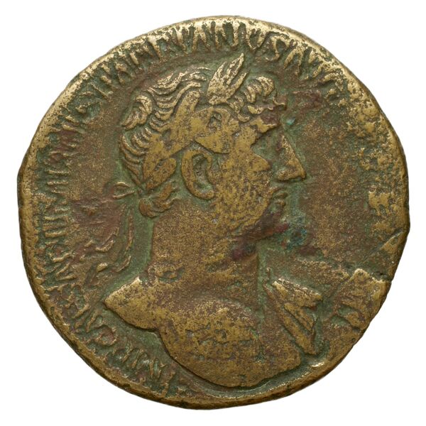 RIC II, Part 3 (second edition) Hadrian 261, аверс, bnf_ocre