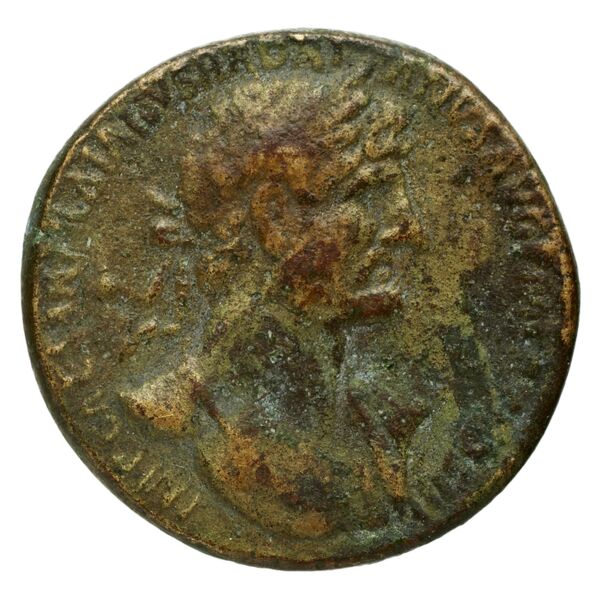 RIC II, Part 3 (second edition) Hadrian 262, аверс, bnf_ocre