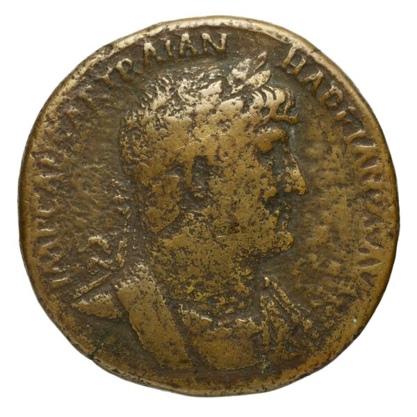 RIC II, Part 3 (second edition) Hadrian 641, аверс, bnf_ocre