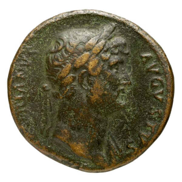 RIC II, Part 3 (second edition) Hadrian 741, аверс, bnf_ocre