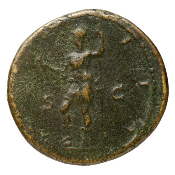 RIC II, Part 3 (second edition) Hadrian 741, реверс, bnf_ocre