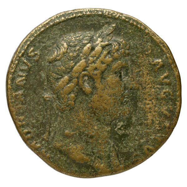 RIC II, Part 3 (second edition) Hadrian 741, аверс, bnf_ocre