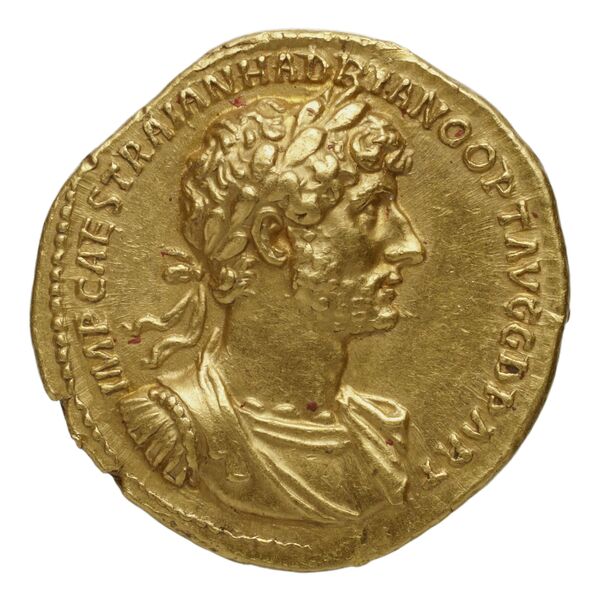 RIC II, Part 3 (second edition) Hadrian 2549, аверс, bnf_ocre