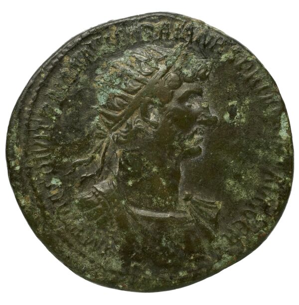 RIC II, Part 3 (second edition) Hadrian 38, аверс, bnf_ocre