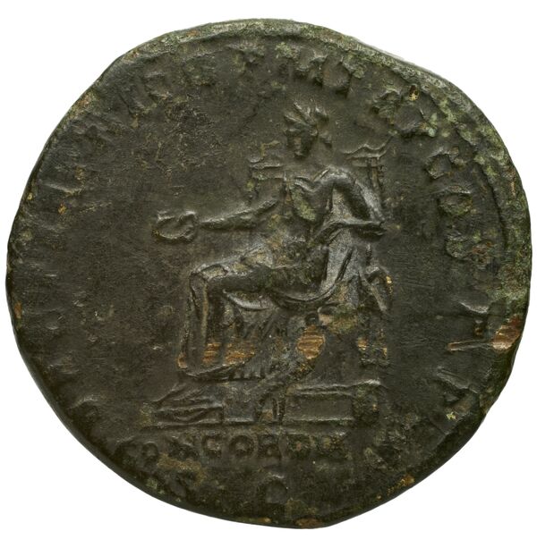 RIC II, Part 3 (second edition) Hadrian 38, реверс, bnf_ocre
